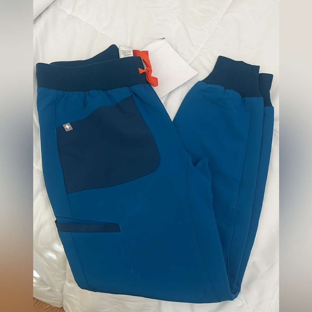 Figs blue joggers